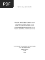 Teorías de La Comunicación
