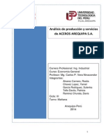 Analisis de Economia Aceros Arequipa