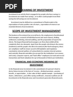 Investment Management Unit 1