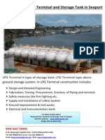 Proposed LPG Terminal and Storage Tank in Seaport