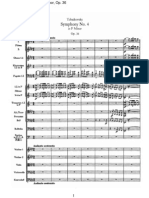 Tchaikovsky - Symphony No 4 in F Minor, Op36-1