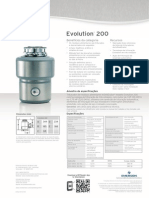 Triturador de Resíduos Alimentares InSinkErator Modelo Evolution 200