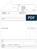 Shipment Document