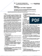 Bulck Density and Unit Weight of Aggregate