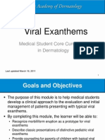 Viral Exanthems Module