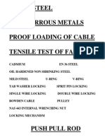 Alloy Steel Non-Ferrous Metals Proof Loading of Cable Tensile Test of Fabric