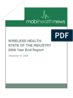 Wireless Health: State of The Industry 2009 Year End Report