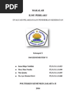 Download Kel10-Evaluasi Pelaksanaan Pendidikan Kesehatandocx by Amalia Puspita SN245705361 doc pdf