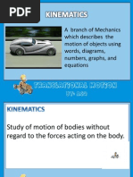 Kinematics Ust