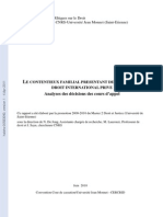 2010 Sayn Laazouzi Dejong DroitsEtrangersFamilleDIP Analyse de Contentieux