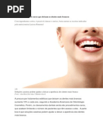 Aprenda Receitas de Sucos Que Deixam Os Dentes Mais Brancos