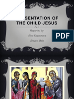 Presentation of Child Jesus in The Temple