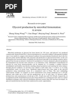 Glycerol Production