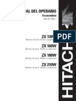 Hitachi ZX210W Manual Del Operario