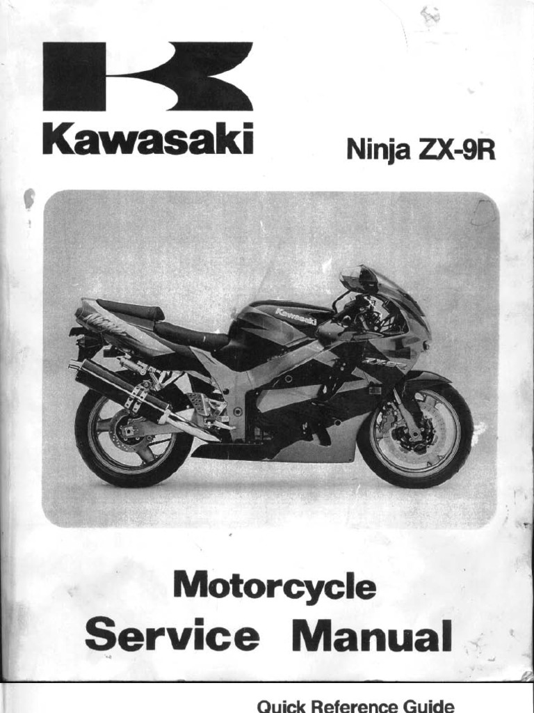 Kawasaki ZX-9R (ZX900-B1 - 4) 