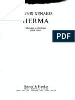 Xenakis - Herma, Musique Symbolique