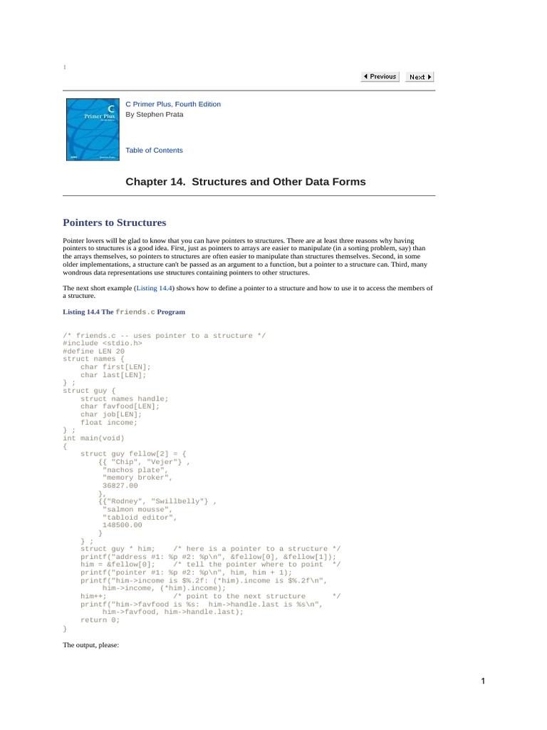 C Primer Plus | Download Free PDF | Pointer (Computer Programming ...