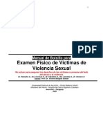 Manual de Bolsillo para La Atencion A Victimas de Violencia Sexual