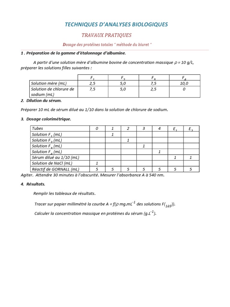 Exercices Corrigés Sur La Synthèse Des Protéines Pdf