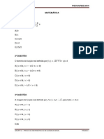 Matemática - Química Geral