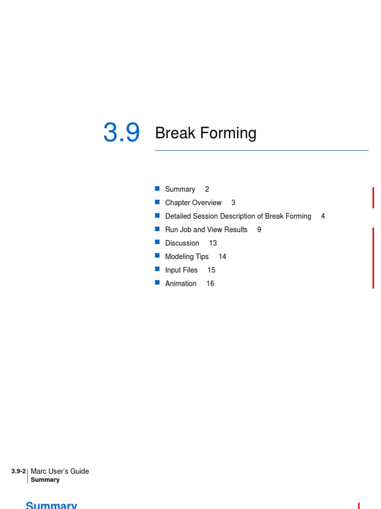 Chapter 3.9: Break Forming | PDF | Deformation (Engineering ...