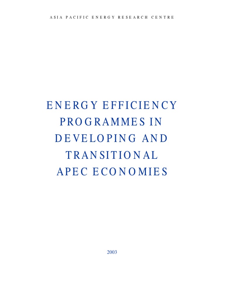 APEC Report | PDF