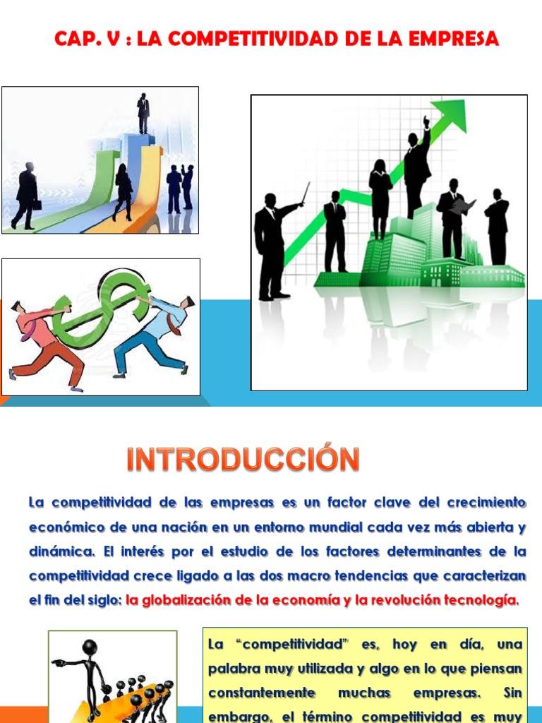 Competitividad de La Empresa | PDF | Competitividad | Mercado (economía)