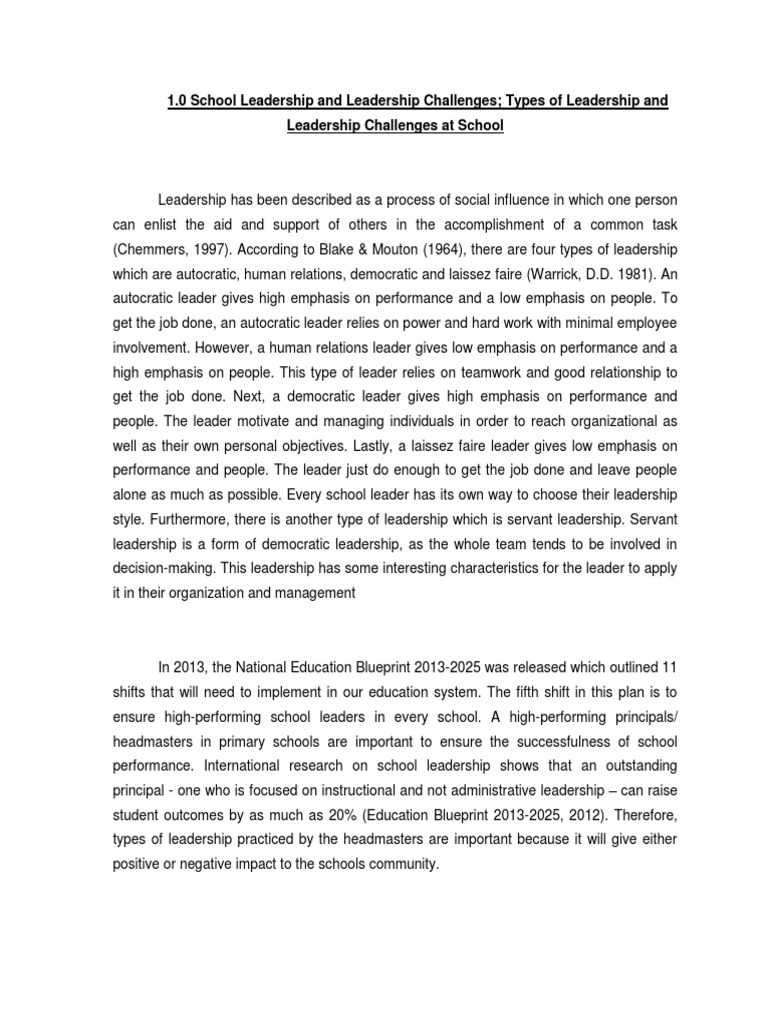 servant leadership essay