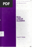 Linear Algebra - Antal E. Fekete Chapters 1-4