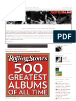 Rolling Stone Magazine's 500 Greatest Songs 25 (Final)
