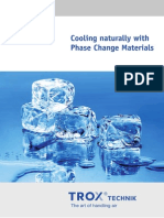 Cooling Naturally With Phase Change Materials: The Art of Handling Air