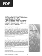 fundamentos filosóficos e jurídicos de uma comunidade internacional