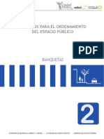 CRITERIOS PARA EL ORDENAMIENTO DEL ESPACIO PÚBLICO (Banquetas)