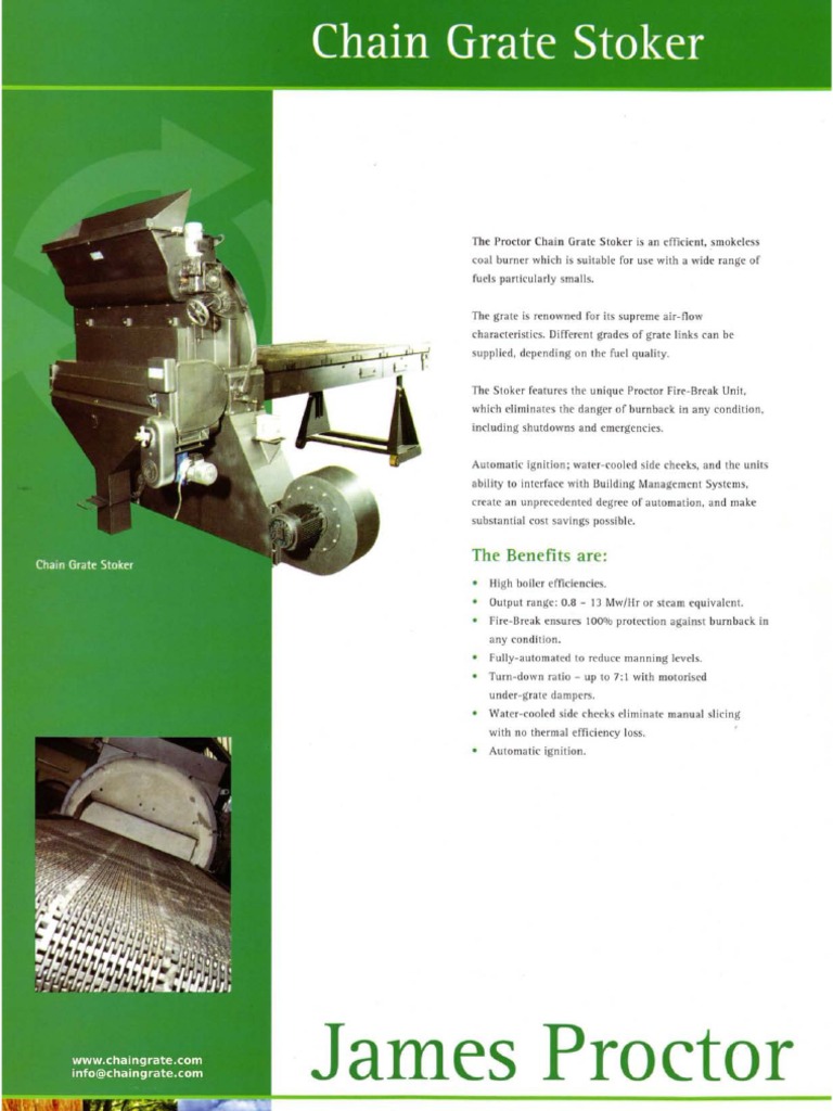 Chain Grate Stoker