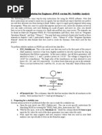 PSSE Intro Stabilty Instructions