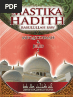 Mastika Hadis Muqaddimah Jilid 1 Edisi Rumi