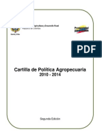 Cartilla de Politica Agropecuaria 2010 2014