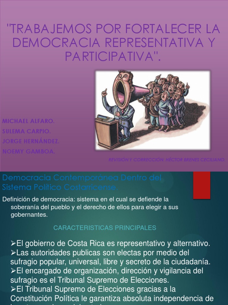 Democracia Representativa y Participativa 9º | PDF | Elecciones | Democracia, image size:768x1024