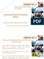 Unidad 2 El Estado Nutricional Del Adulto Mayor