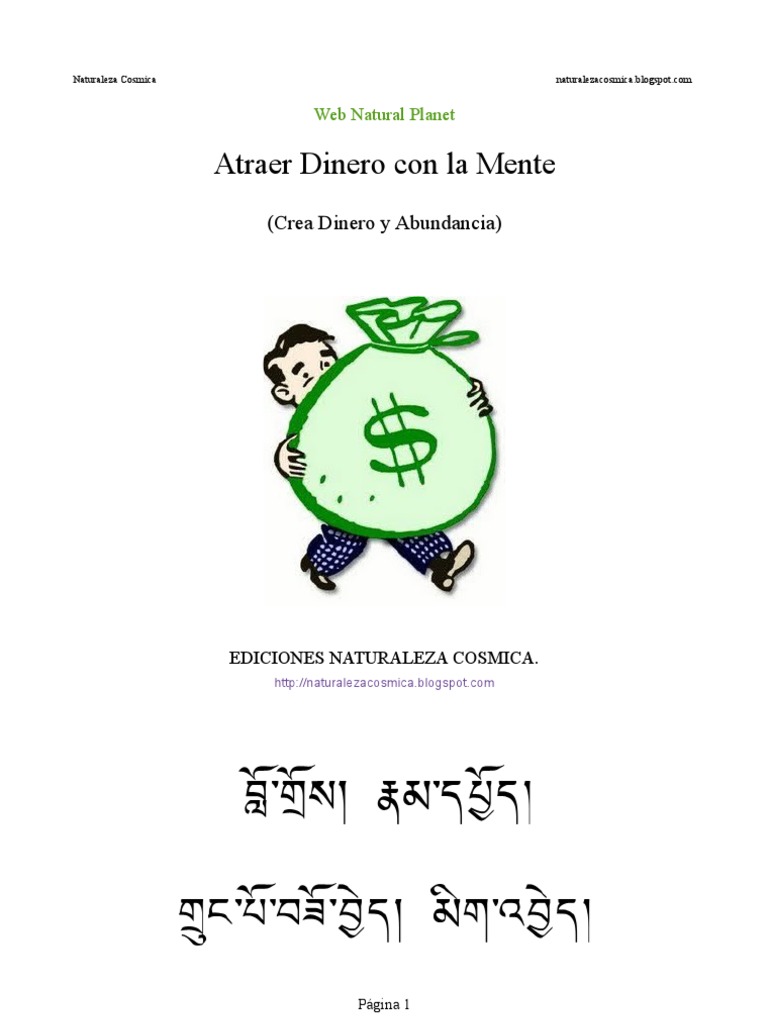 Atrae Dinero con la Mente y Abundancia | PDF | Mente | Vida