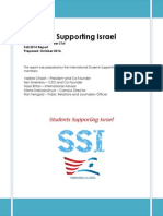 students supporting israel october 2014 report