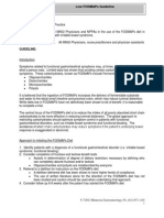 Low FODMAPs Guideline 7.2012