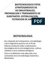 5.-Tipos Tratamiento de Substratos . Esterilizacion Del Aire