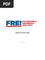Frei 2010 - Programa Gobierno Resumen Ejecutivo