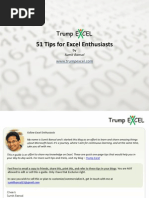 51 Excel Tips - Trump Excel
