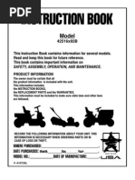 Murray Riding Mower - 42516x92B