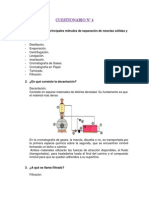 CUESTIONARIO 4 Quimica