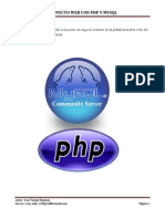 Proyecto Web Con PHP y Mysql Original y Completo