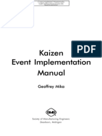 Mika, Geoffrey-Kaizen Event Implementation Manual-Society of Manufacturing Engineers (SME) (2006) PDF