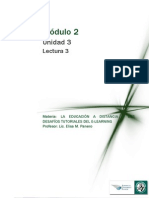 Lectura3 - La Construcción de Proyectos de Educación A Distancia